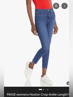 PAIGE Hoxton Crop Jean